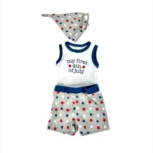 First 4th of July outfit 6-9M